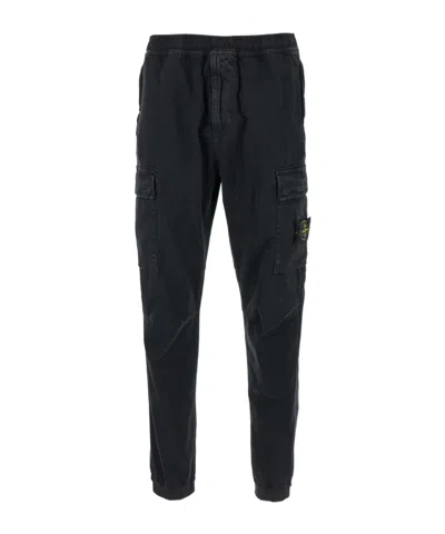 STONE ISLAND COMPASS-BADGE CARGO PANTS