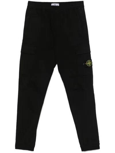 STONE ISLAND COMPASS-BADGE CARGO PANTS