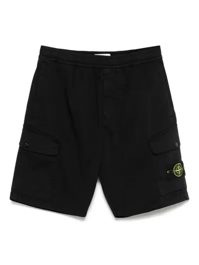 Stone Island Compass-badge Cargo Shorts