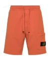Stone Island Bermuda Shorts 6200012 In Cotton In Orange