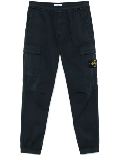 STONE ISLAND COMPASS-BADGE CARGO TROUSERS