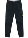 Stone Island Utility Cargo Trousers Stretch In Blue