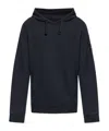 Stone Island 6100029 Brushed Organic Cotton Fleece In Blue