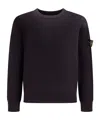 Stone Island Compass-badge Cotton Jumper In Gray