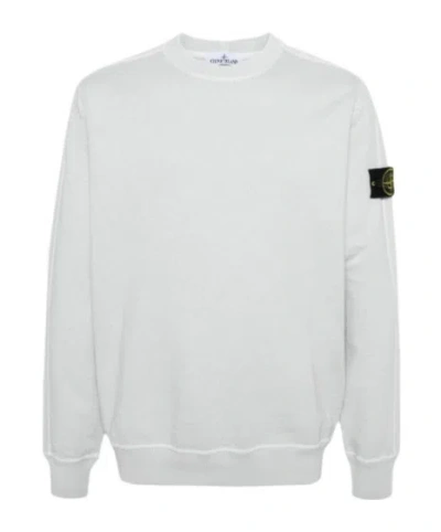 STONE ISLAND STONE ISLAND LOGO PATCH CREWNECK SWEATSHIRT