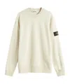 Stone Island Crewneck Sweatshirt In White