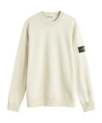 STONE ISLAND STONE ISLAND LOGO PATCH CREWNECK SWEATSHIRT