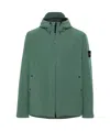Stone Island Shell Zip-up Jacket In Green