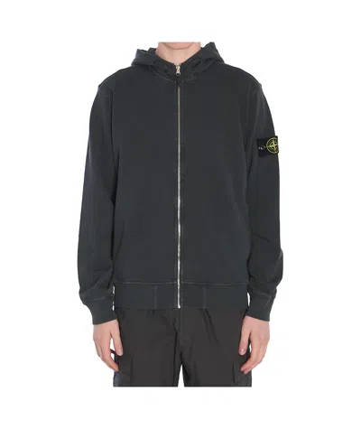 STONE ISLAND STONE ISLAND ZIP-UP HOODED JACKET