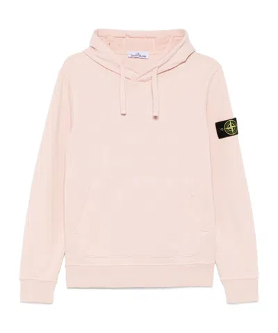 STONE ISLAND STONE ISLAND COMPASS PATCH DRAWSTRING HOODIE