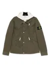 Stone Island Men's Hooded Cotton Jacket