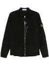 Stone Island Compass-badge Jacket In Black