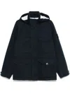 Stone Island Compass-badge Jacket In Black