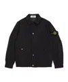 Stone Island Compass-badge Jacket In Black