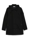 Stone Island Compass-badge Jacket In Black