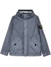Stone Island Compass-badge Jacket In Blue