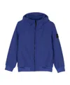 Stone Island Compass-badge Jacket In Blue