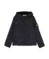 Stone Island Compass-badge Jacket In Blue