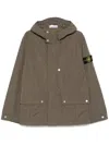 Stone Island Compass-badge Jacket In Green