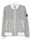 Stone Island Nylon Metal Bomber Jacket In Grey