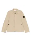 Stone Island Compass-badge Jacket In Neutrals