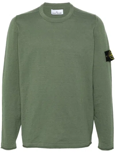 STONE ISLAND COMPASS-BADGE JUMPER