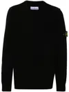 Stone Island Compass-badge Jumper In Black