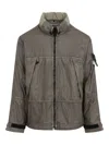 Stone Island Logo Patch Zip-up Jacket