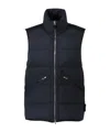 Stone Island Compass-badge Padded Gilet In Blue