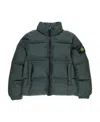 Stone Island Compass-badge Padded Jacket In Green