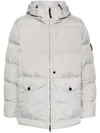 Stone Island Crinkle Reps Ny Puffer Jacket In Grey