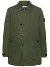 Stone Island Compass-badge Short Coat In V0059 Musk