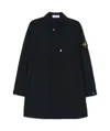 Stone Island Compass-badge Parka In Blue