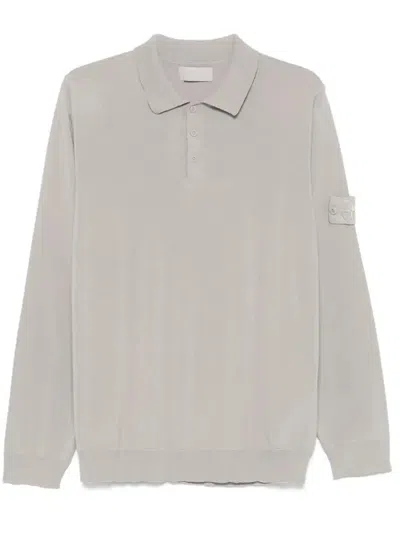STONE ISLAND COMPASS-BADGE POLO SHIRT - MEN'S - RWS VIRGIN WOOL