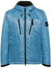 Stone Island Compass-badge Puffer Jacket In Blue