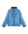 Stone Island Compass-badge Puffer Jacket In Blue