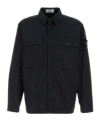 Stone Island Compass-patch Zip-up Overshirt
