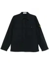 Stone Island Compass-badge Jacket In Black