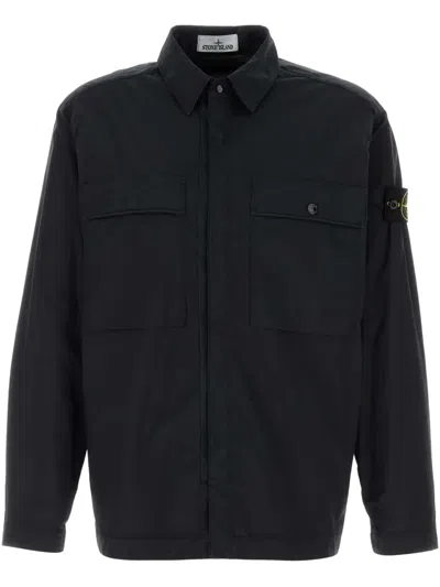 STONE ISLAND COMPASS-BADGE SHIRT