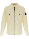 Stone Island Compass-badge Jacket In Yellow