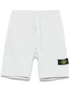 Stone Island Compass-badge Shorts In Blue