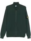 Stone Island Ribbed Virgin-wool Cardigan