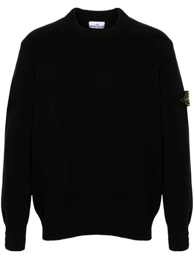 STONE ISLAND COMPASS-BADGE SWEATER