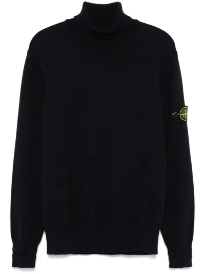 STONE ISLAND COMPASS-BADGE SWEATER