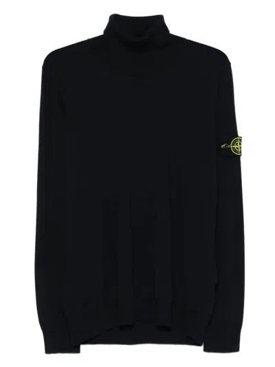 STONE ISLAND COMPASS-BADGE SWEATER