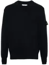 Stone Island Cotton Sweatshirt In Blau