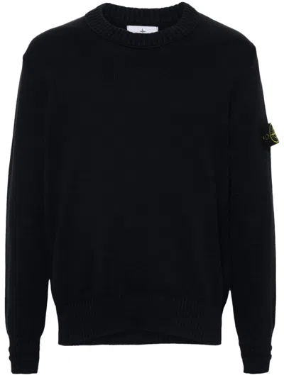 STONE ISLAND COMPASS-BADGE SWEATER