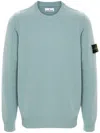 Stone Island Compass-badge Sweater In Grigio