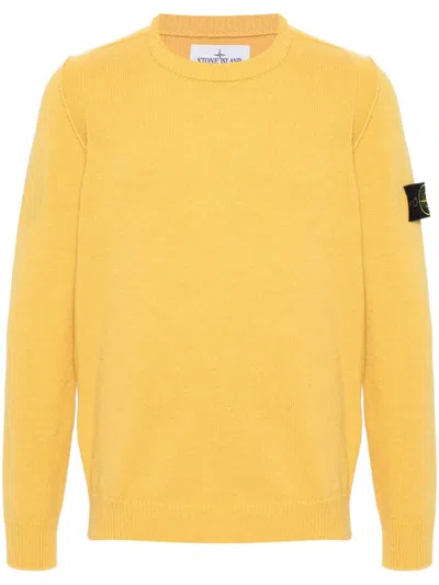 STONE ISLAND COMPASS-BADGE SWEATER