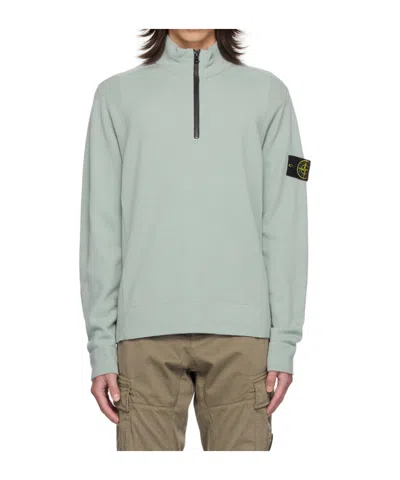 STONE ISLAND COMPASS-BADGE SWEATER